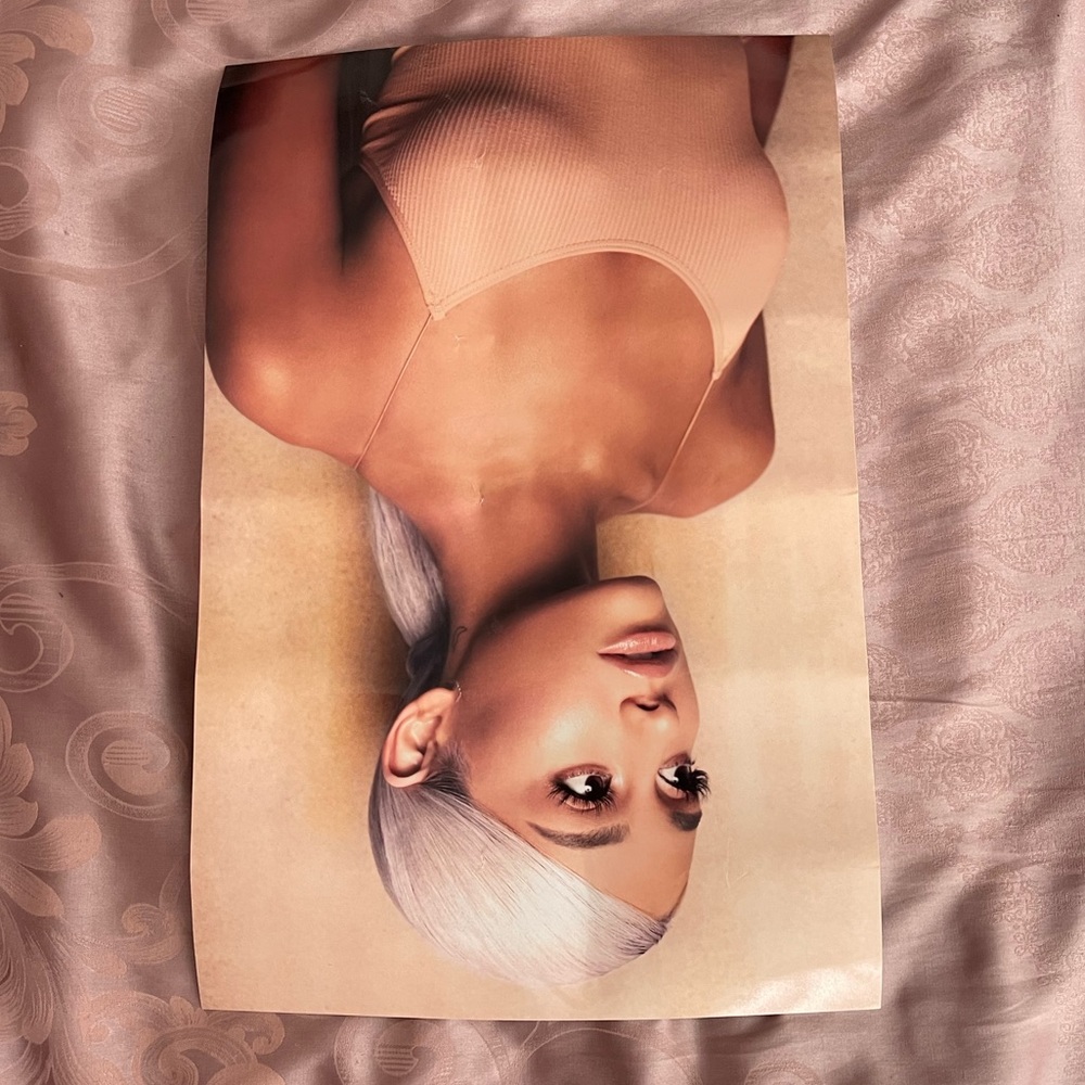 Ariana Grande poster from Sweetener Tour Meet & Greet